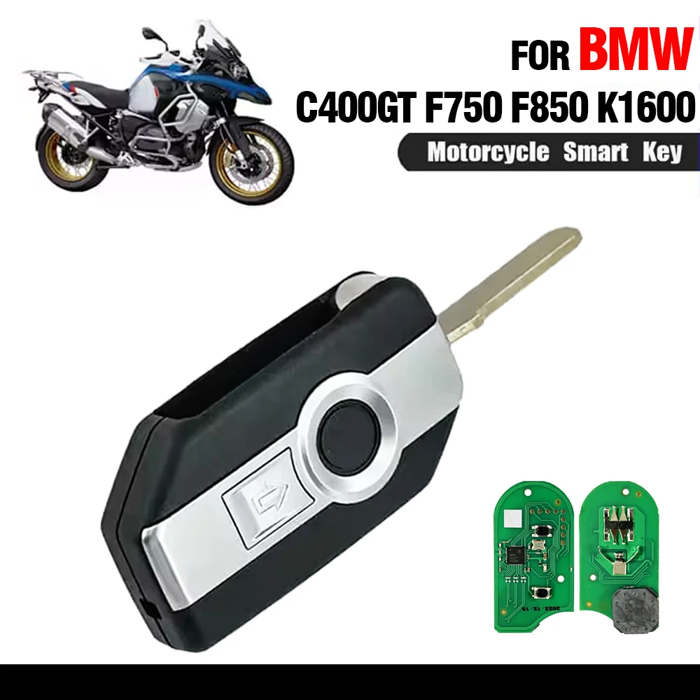 

Дистанционный ключ CN006104 для BMW K1600 R1200 C400GT F750 F850 K1300, безключевой смарт-ключ для мотоцикла с поддержкой 8A 4D 80 бит