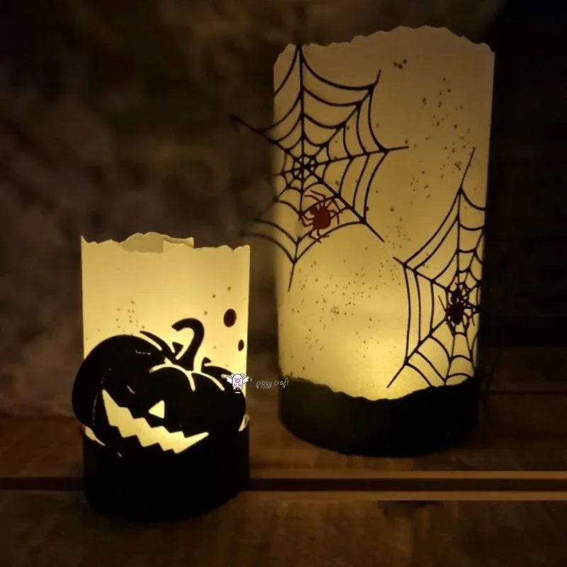 

Mmao Craft metal cutting dies cut die mold Halloween spider webs Scrapbook paper craft knife mould blade punch stencils dies