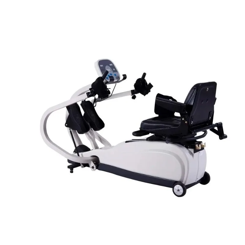 Active Passive Trainer for Lower Limbs Assistant Walking Training Rehabilitation Device and Recumbent Cross Trainer