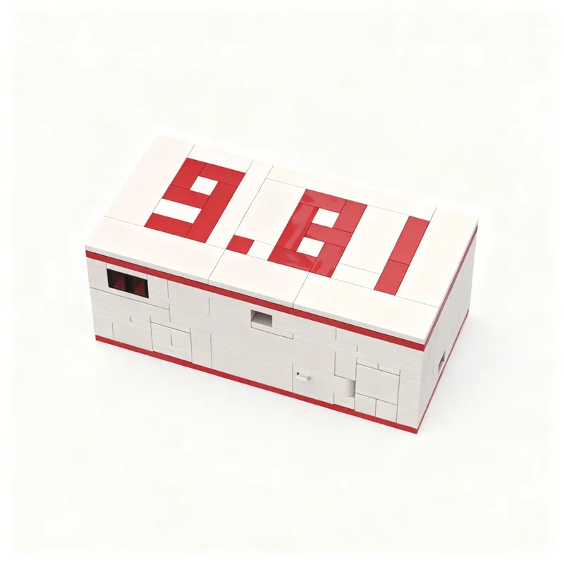 217pcs MOC Puzzle Box 9 Gear Tabletop Games Puzzles Model Building Blocks Christmas Gifts Construction Toys Creative Education