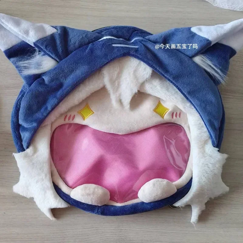 2025 لعبة أنيمي الهوية الخامس تأثيري سستة حقيبة الظهر حقيبة كتف البهلوانية الرسام المحنط سجين ايسوب كارل الحرم الجامعي الشفاف