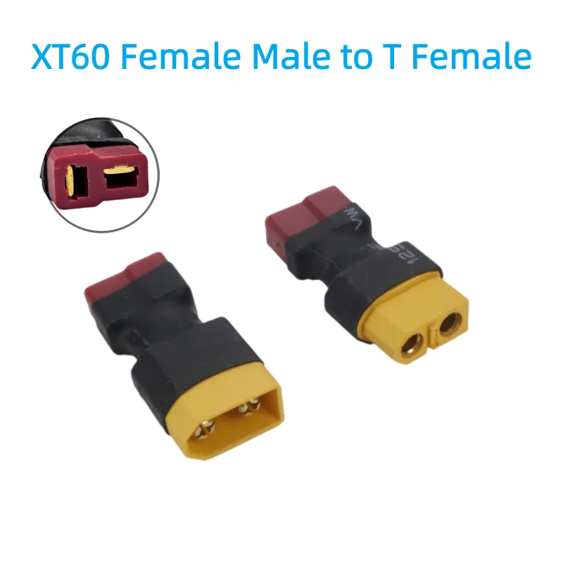 XT60-Stecker auf Dean T-Stecker / T-Buchse auf XT60-Buchse Adapter für RC-Helikopter Quadcopter LiPo-Akku Steckverbinder – Detail 5