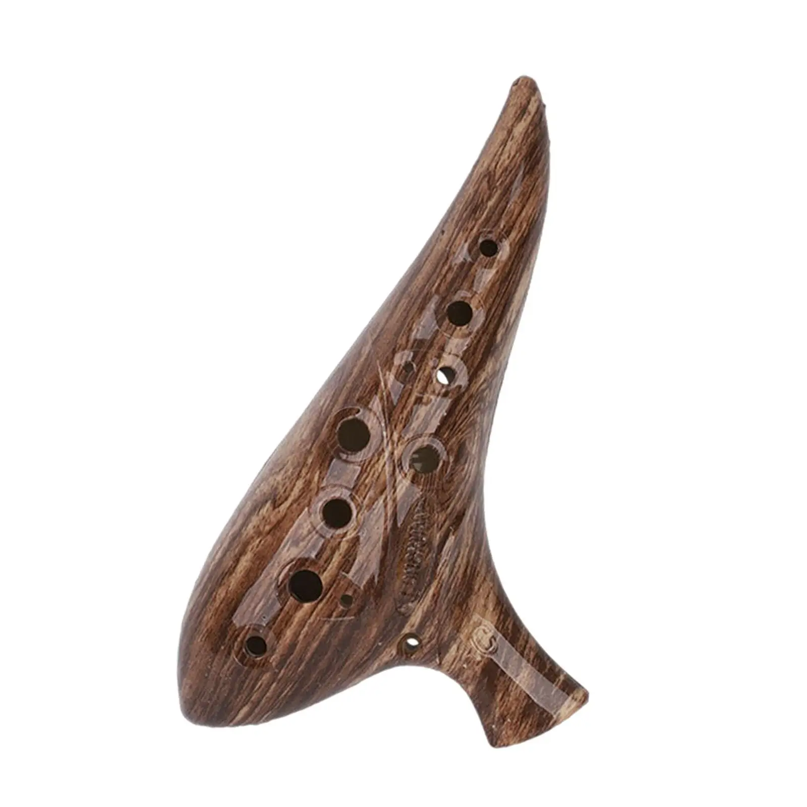 Ocarina de 12 Furos, Ocarina Tenor C Portátil Profissional, Instrumento Musical Colecionável