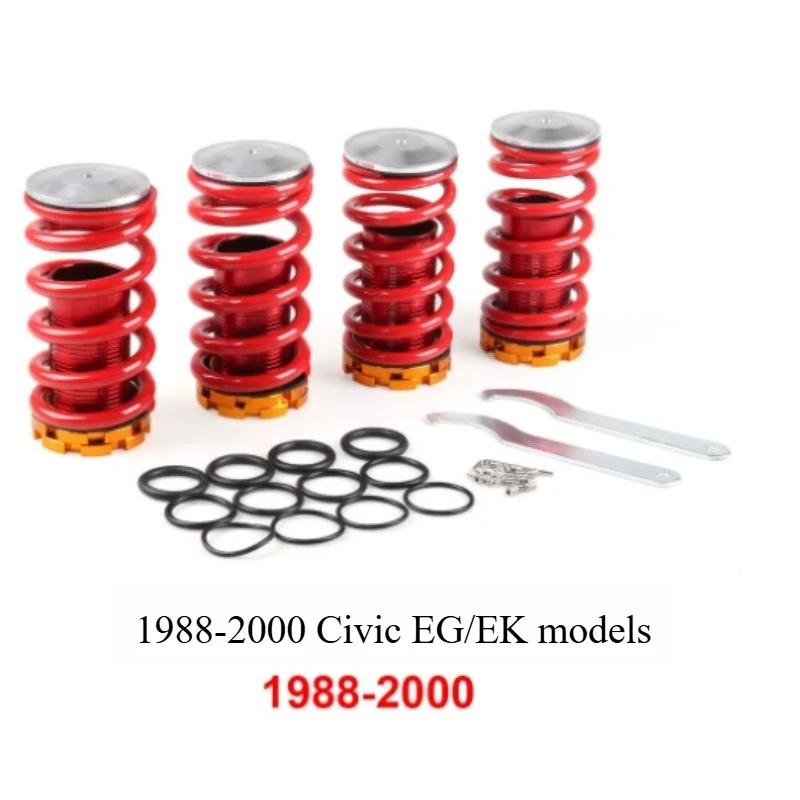Car Modification Shock Absorber with Twisted Tooth Spring Suspension Suitable for Civic 88-00 Civic(1988-2000)