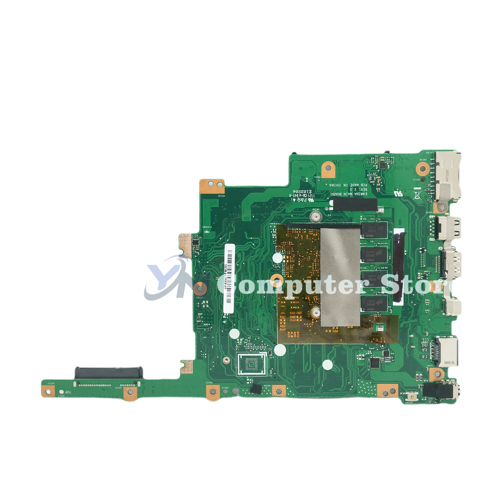 Imagem -02 - Placa-mãe do Portátil para Asus E402na E502na L402na X402na E402n E502n R417n R416n N3350 N4200 2gb 4gb de Ram