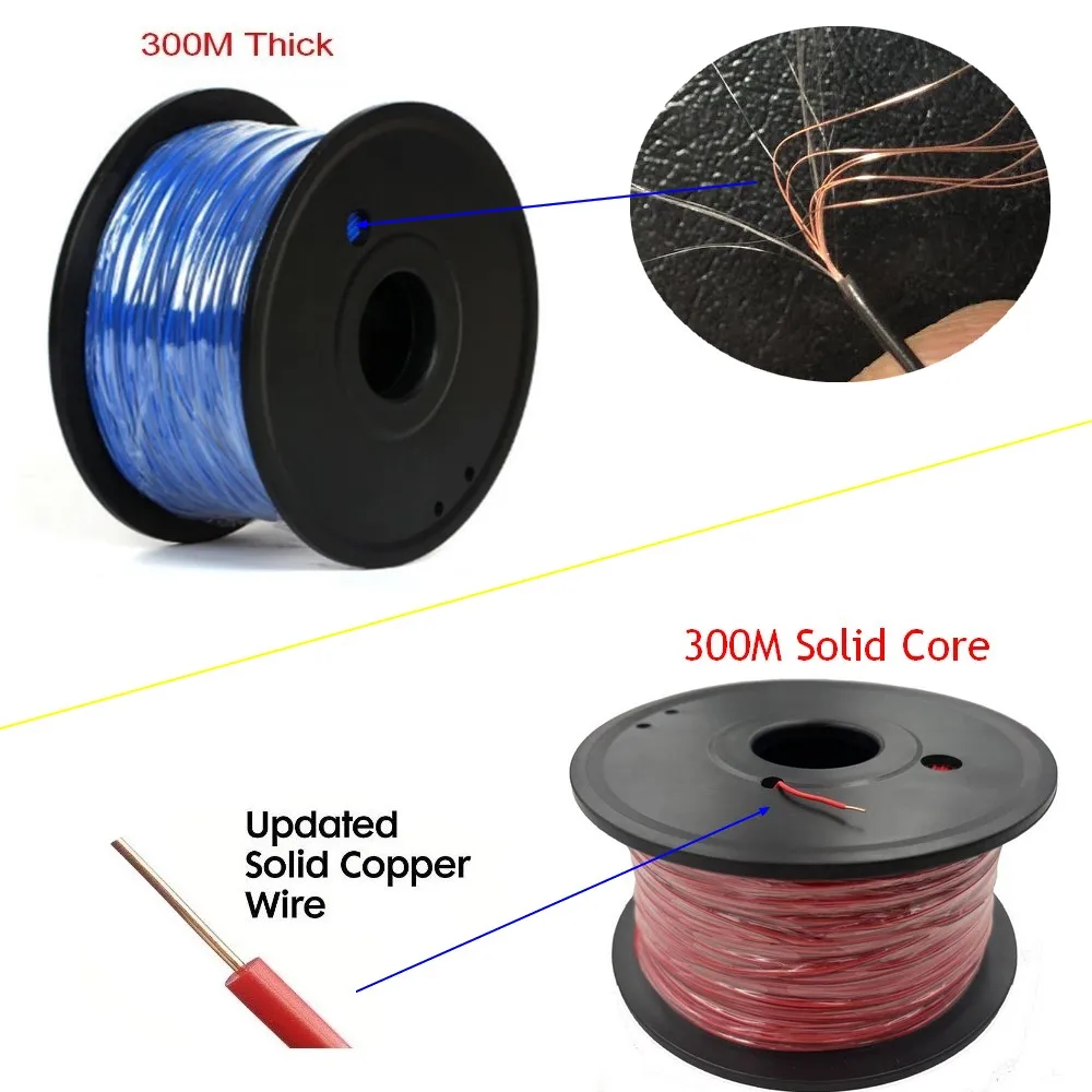 300M Wire Cable for Underground Electric Dog Pet Fencing System In Ground Electric Fence Shock Collar Training