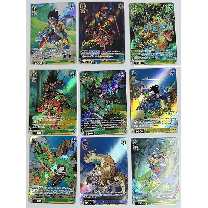 Dragon Ball Collectible Cards Boys Games Toys Tabletop Games Birthday Gifts DIY Anime Frieza Android 18 Premium Flash Card