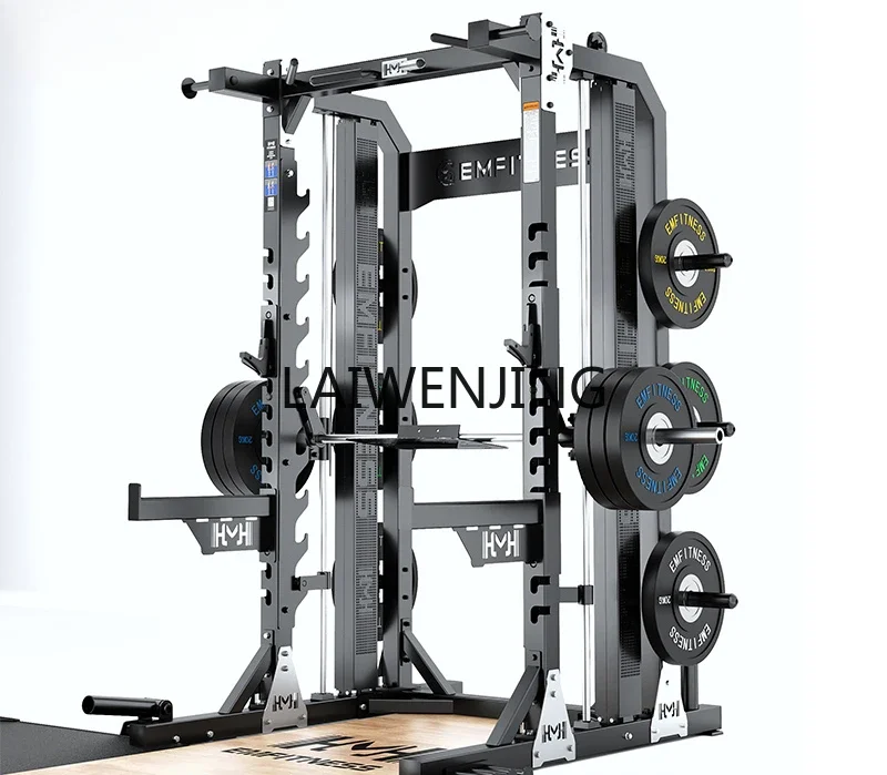 

HLZ Free Frame Squat Rack Commercial Barbell Bench Press Rack Fitness Equipment