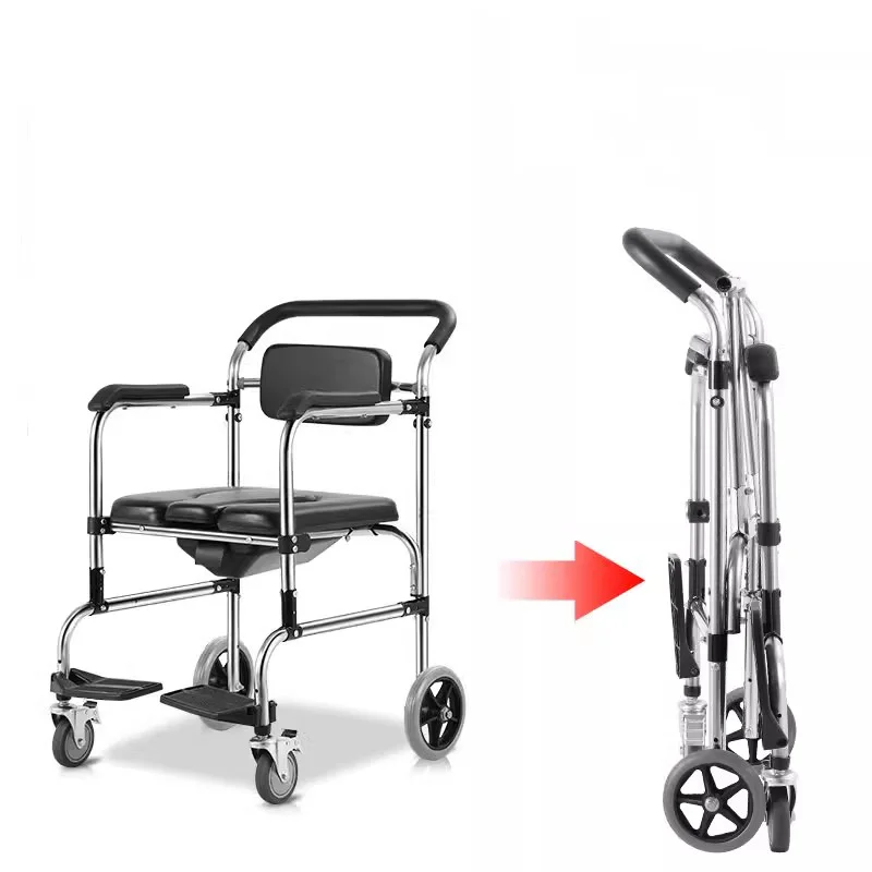 Portable Shower Chair Bathtub Transfer Stool Elderly Unique Handle Walking Aids Duschstuhl Mit Rückenlehne Comfortable Sitting