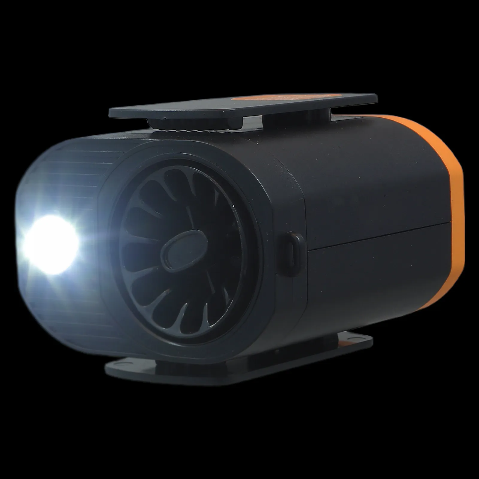 

6000mAh Waist Hanging Fan Rechargeable Belt Clip Fan Portable Outdoor Camping Cooler Adjustable Speed Power Indicator Light