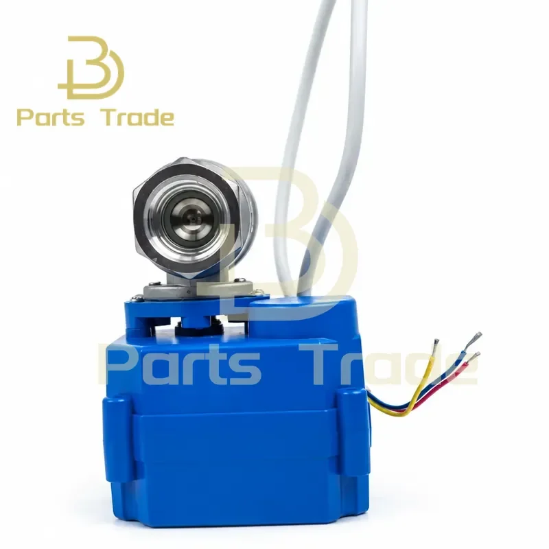 for CWX-15N Miniature Electric Two Way Ball Valve 304 Stainless Steel With CR03 CR04 Actuator Control