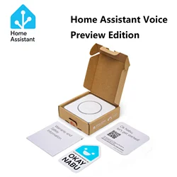 Home Assistant Voice Preview Edition ESP32-S3 SoC with 16MB of FLASH storage 2.4 GHz Wi-Fi  Bluetooth 5.0