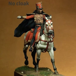 French Cavalry Captain Resin Figure 1/24 Model Kit Unpainted Unassembled Toys Free Shipping