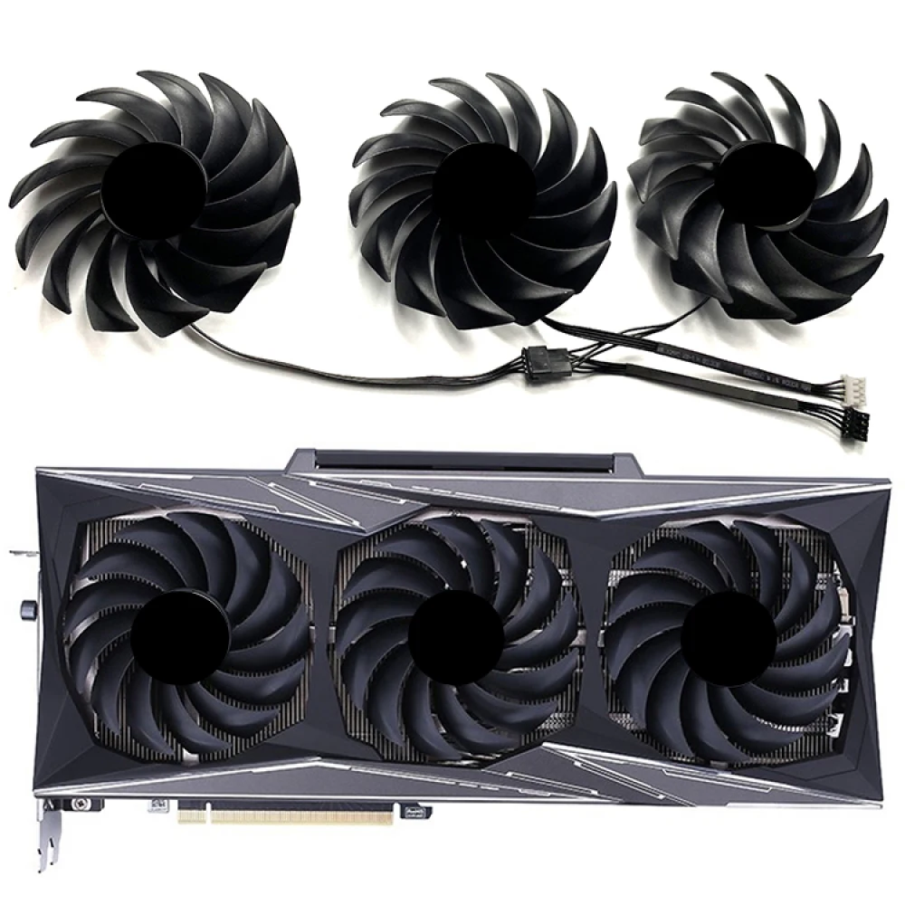 

For RTX3060ti 3070 3070ti 3080 3090 iGame Graphics Card Cooling Fan