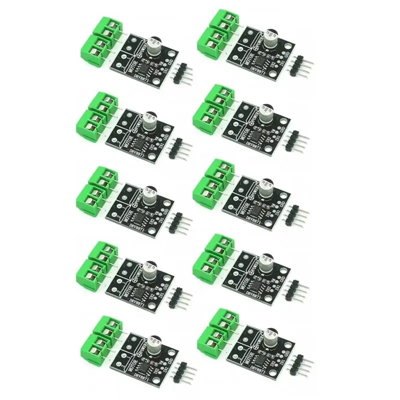 A19F-DRV8871 H-Bridge 10PCS Brushed DC Motor Driver Breakout Board PWM Control 3.6A Max Internal Current Sensing 6.5V- 45V