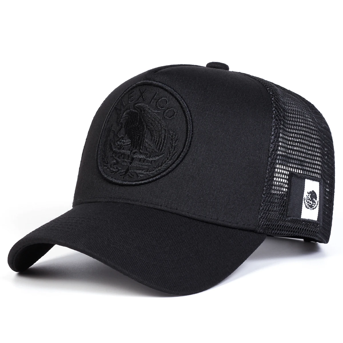 Unisex-Baseballkappen mit mexikanischer Flagge, Stickerei, für Frühling und Sommer, für den Außenbereich, verstellbare Freizeithüte, Papa-Hut, Sonnenschutzhut – Detail 12