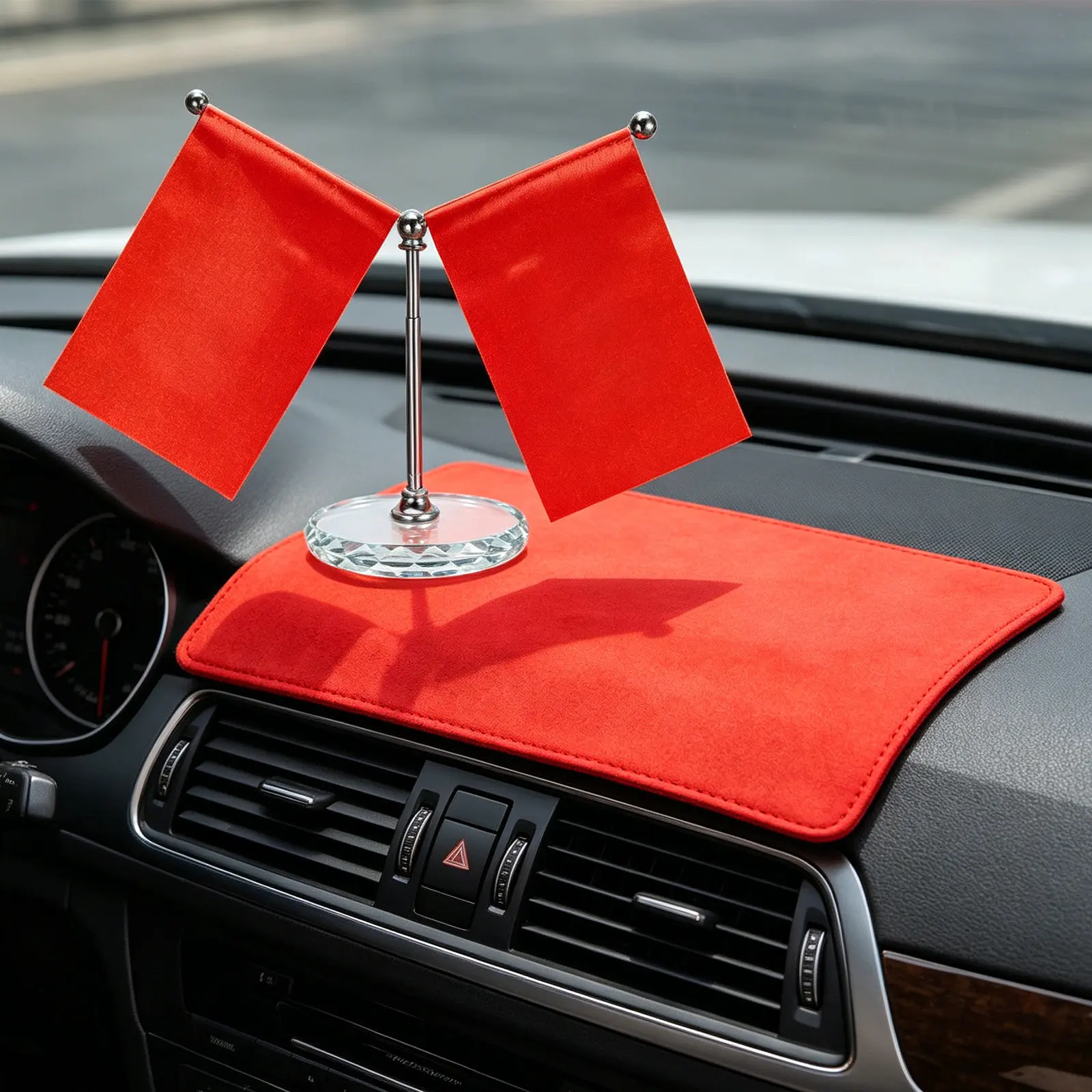 Stainless Steel Telescoping Flagpole Car Flag Mount Vehicle Flagpole Holder Truck Boat Outdoor Use Flag Pole Bracket