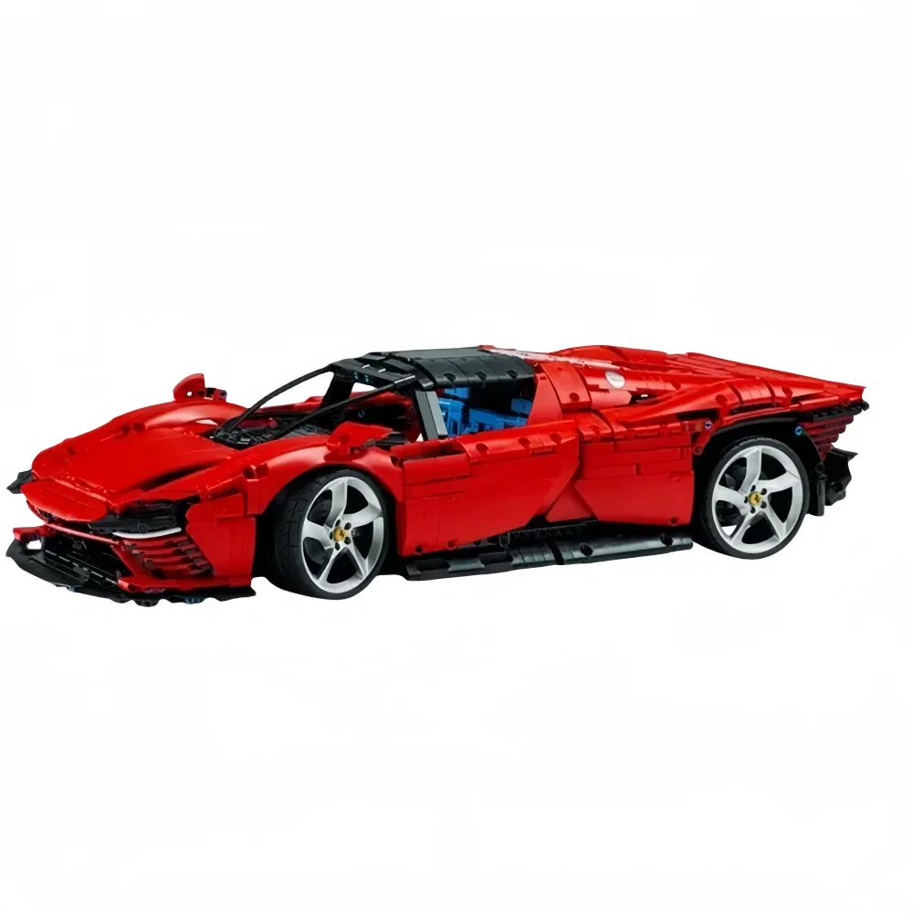 Super offres MOC 42143 3778 pièces technique Ferraried Daytona SP3 course Sport voiture bloc de construction modèle pour cadeaux d'anniversaire