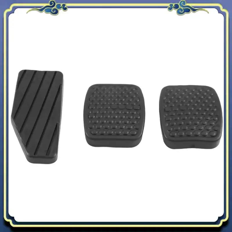 

AU16-3PCS Car Accelerator Clutch Brake Pedal Rubber Pad Pedal Cover Kit For Suzuki Swift 49451-60B00