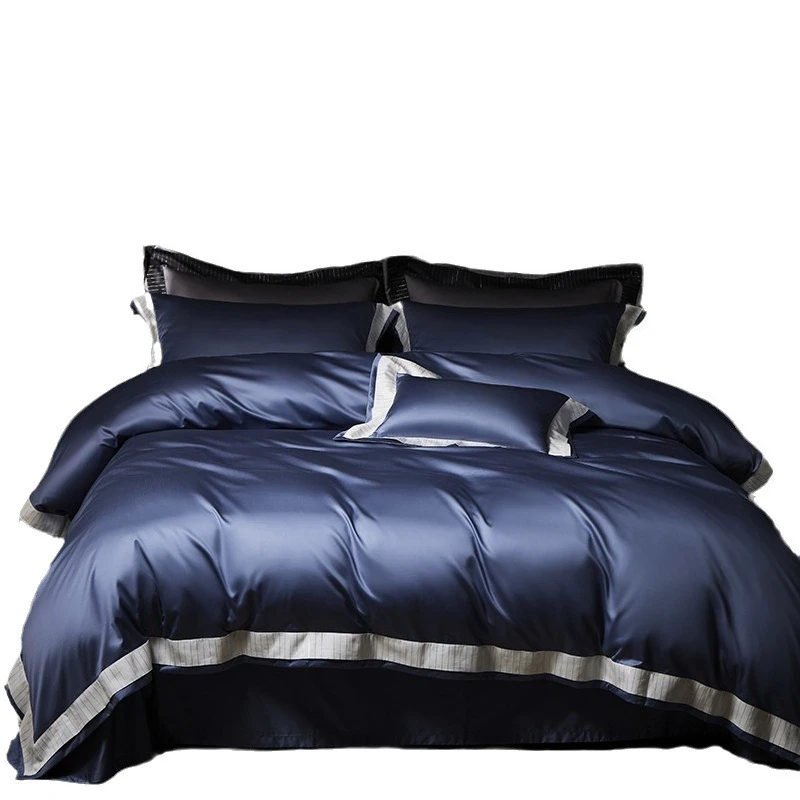 Selected 200-count Avati long-staple cotton 1000TC four-piece set, modern minimalist aesthetics