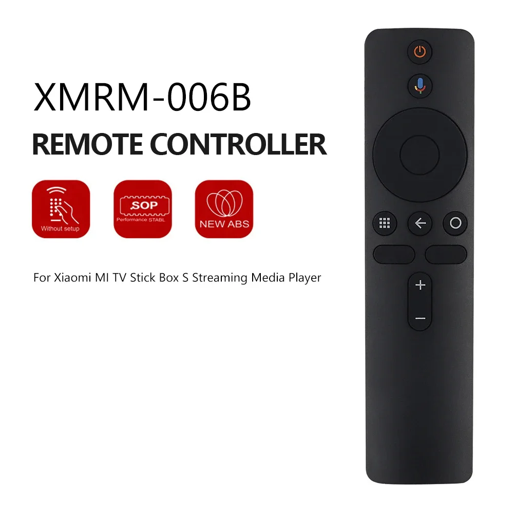 XMRM-006 New Voice Remote For Xiaomi MI Box S MDZ-22-AB MDZ-24-AA Smart TV Box Bluetooth Remote Control Google Assistant