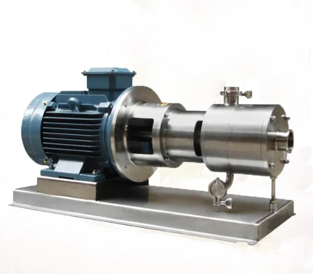 

TRL3 three stage movable high shear emulsion emulsified Homogenization pump with portable cart