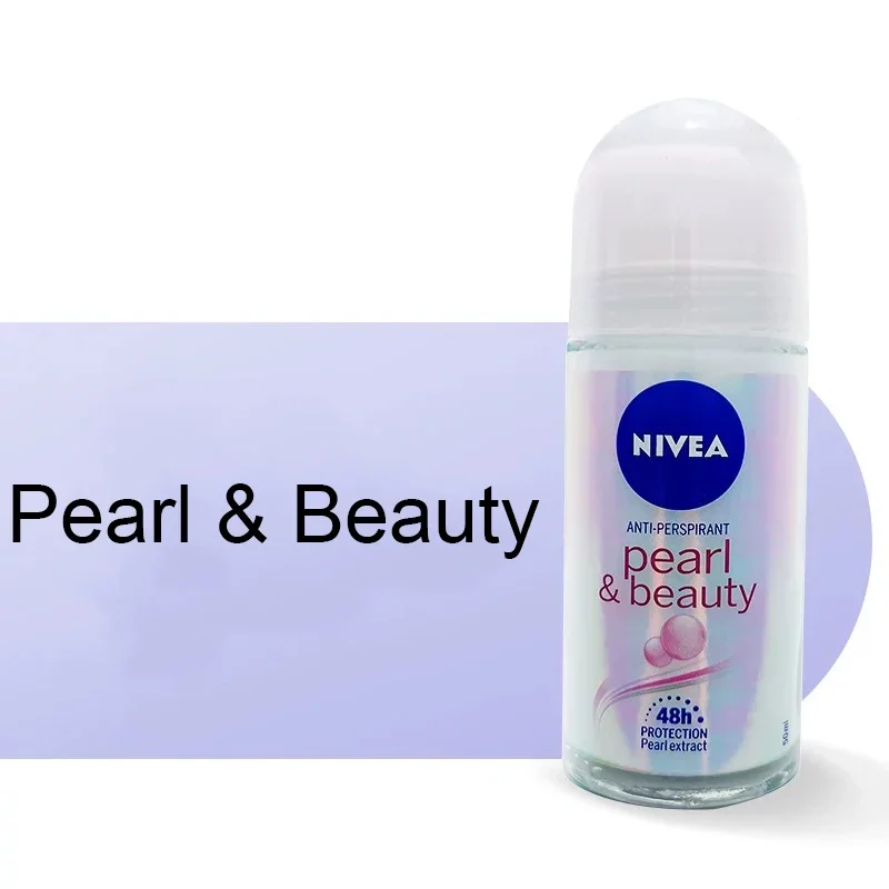 50ml Nivea Pearl & Beauty Anti-perspirant Deodorant Roll On for Women