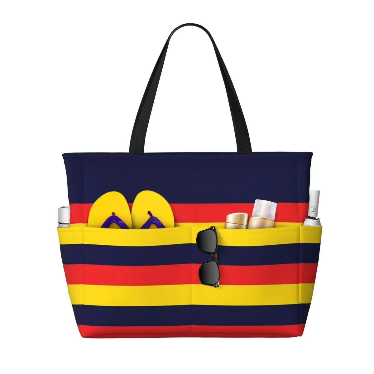Adelaide Crows Graphic Beach Tote Bag Sport Gym Yoga Duffle Large Tote Bag Women Travel Bag Fitness bag