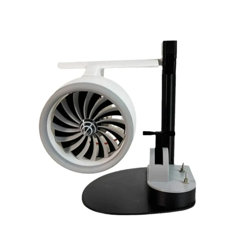 Turbofan shape with fan humidification red light desktop spray plug-in tail flame new creative desktop turbofan