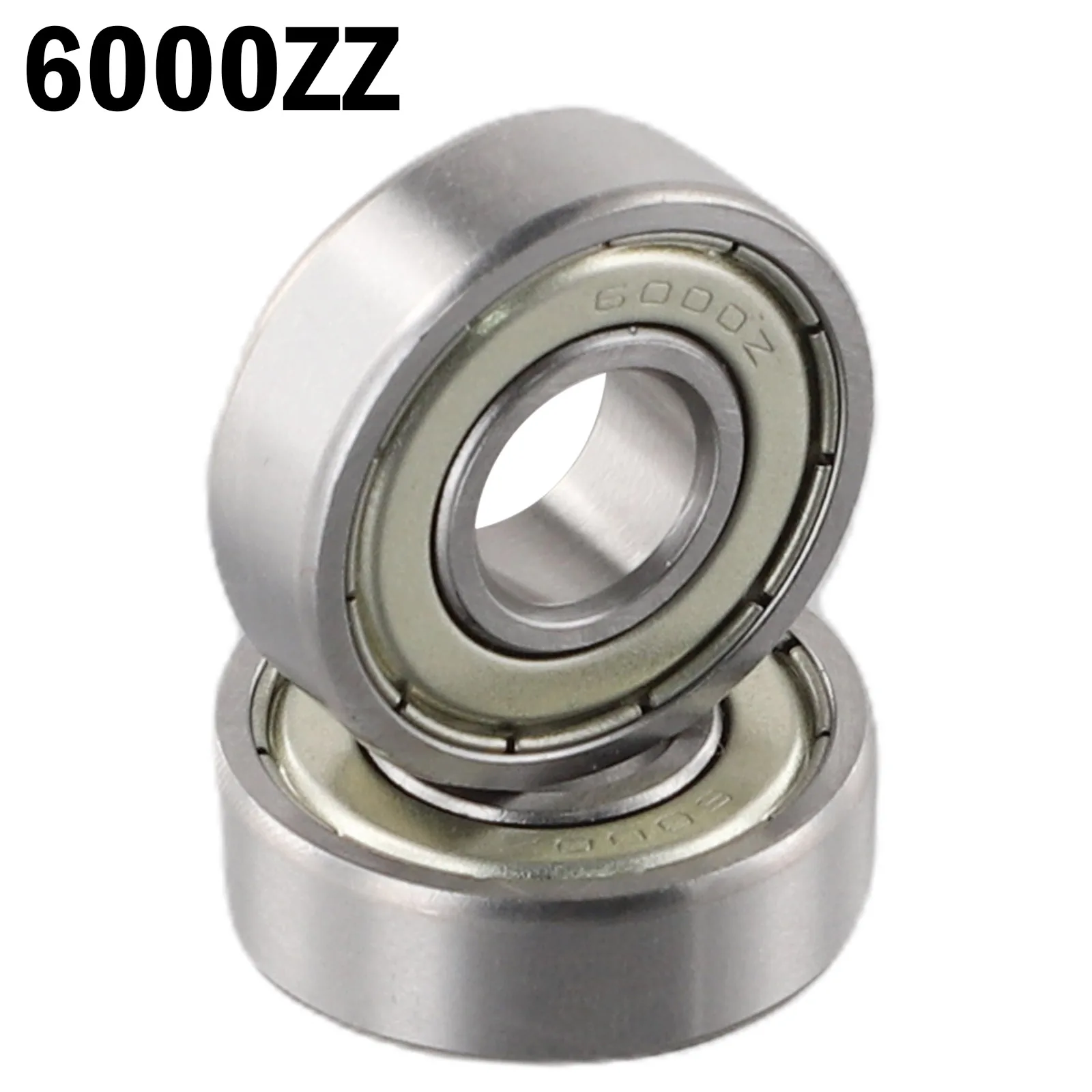 2 Pcs Bike Bicycle Wheel Hub Bearings 6000ZZ 6000-2RS 10x26x8mm For 47cc 49cc Bicycle Hub Front Rear Hubs Wheel Bearing