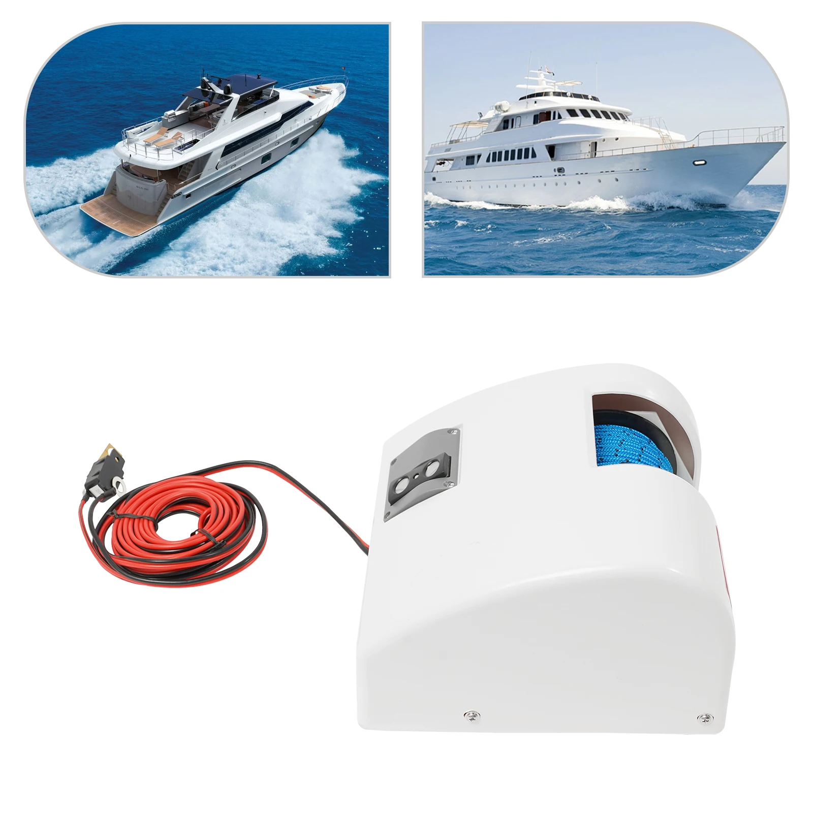 

Электрическая анкерная лебедка для лодки, 12 В, 25 фунтов/45 фунтов, анкерная лебедка с дистанционным управлением, анкерная лебедка для скоростных катеров, рыбацких лодок