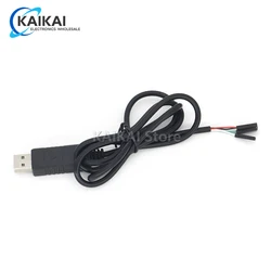 Smart Electronics PL2303 PL2303HX USB to UART TTL Cable Module 4p 4 pin RS232 Converter Serial Line Support Linux Mac Win7