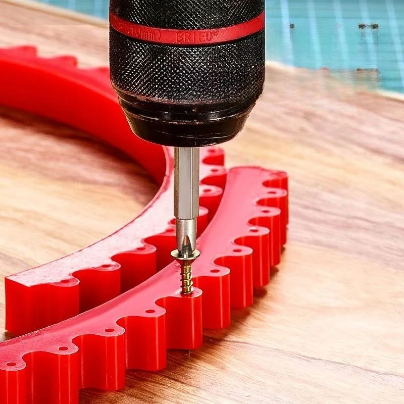 Woodworking Arc Artifact Special-shaped Trimming Artifact Circular Arc Rack Setting Integrated Molding Universal Type