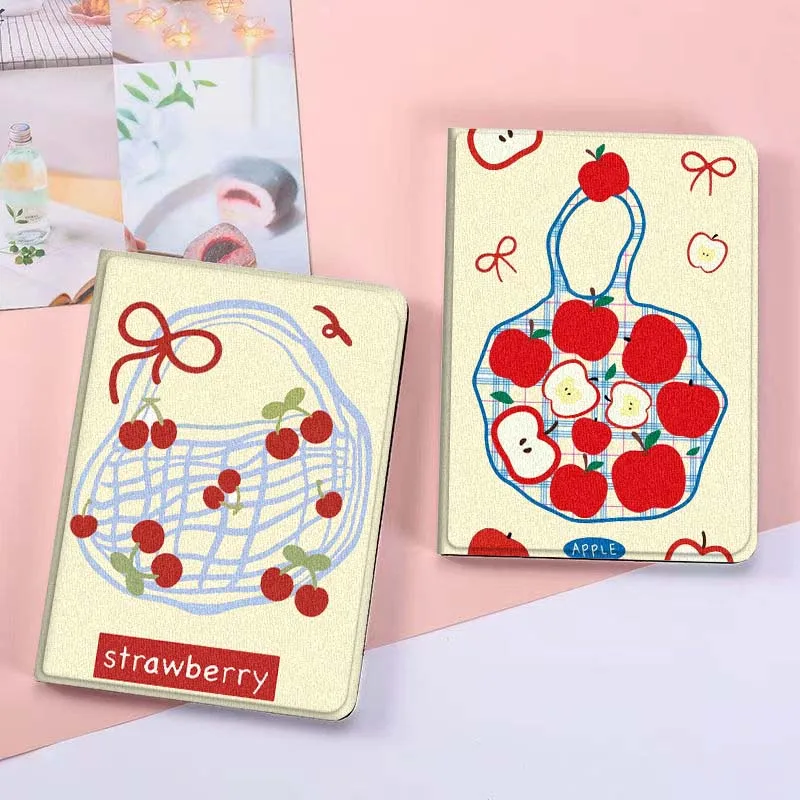 

Fruit Mesh Bag Pattern For Xiaomi Mi Redmi Poco Pad 2 4 5 7S 6S 6 7 8 Max Plus Ultra SE Pro K 2025 Tablet Case