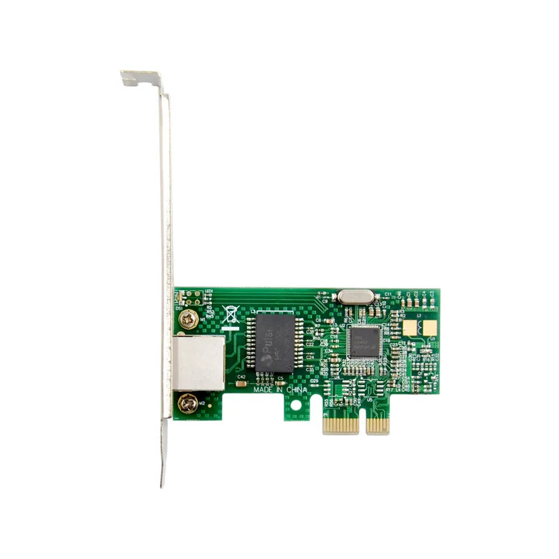 Parts for I210-T1PCIex1 computer desktop i210 chip gigabit network interface card single port server network interface card