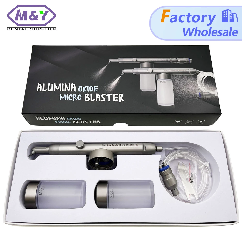 

Dental Aluminum Oxide Micro Blaster Interface Microetcher Sandblasting Alumina Gun Air Abrasion Polisher 2/4hole Dentistry Tools