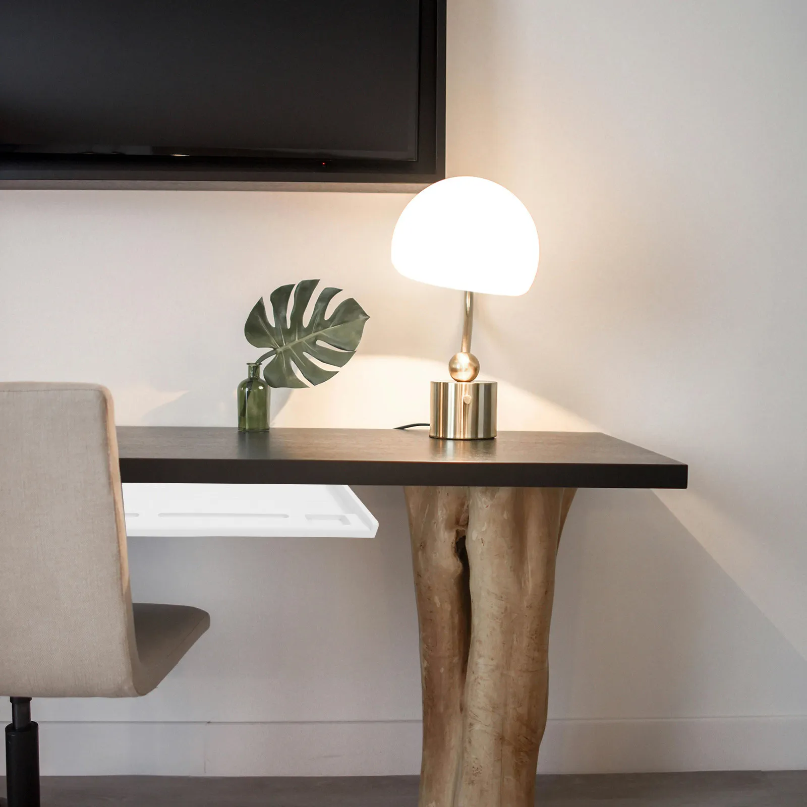 

Набор из 1 выдвижного ящика для клавиатуры под столом: удобное офисное хранилище под столешницей