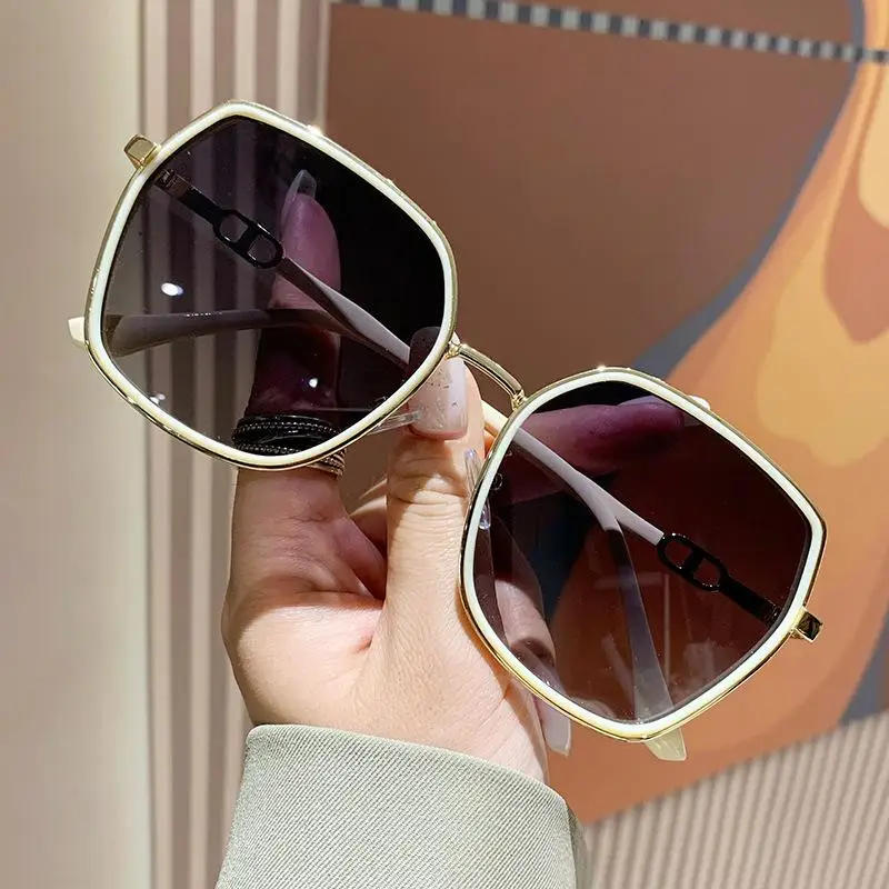 Sunglasses for Women Men Protection Shades Fashionable Oval Cat Eye Square Frame Polarized Sun Glasses for Driving Outdoor