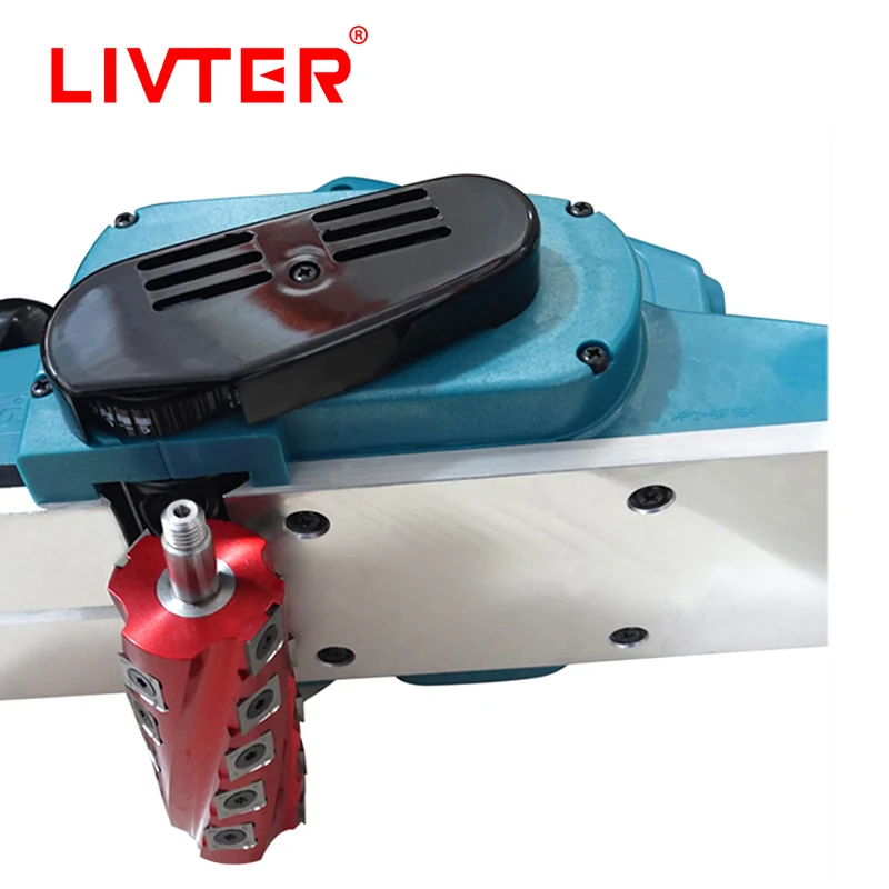 LIVTER Portable Electric Planer Spiral Cutter Head for Bosch 82mm Makita 110mm Replacable Inserts In Stock