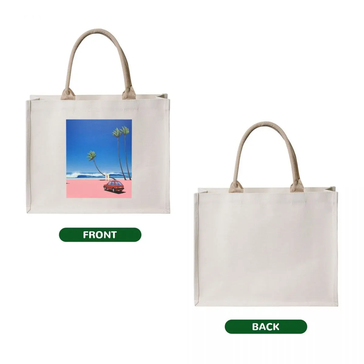 Hiroshi Nagai Tote Bag tote bags aesthetic large size bags tote bag woman