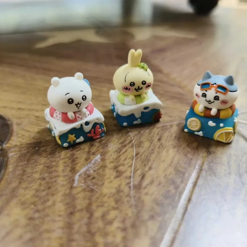 Cute Anime Keycaps Mechanical Keyboard 3D Printed Resin Custom Artisan Keycap PC Gaming Keyboard Point Keycap DIY Collect Gift