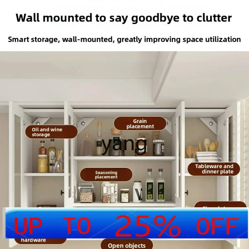 

CX Aluminum Alloy Kitchen Hanging Cabinet Storage Wall Cabinet Bathroom Toilet Balcony Storage Cabinet