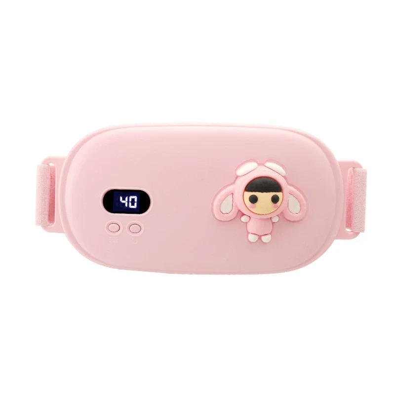 Menstrual Heating Self Massage Heat Period Pain Relief Portable Heating Pad Warming Belt Thermal Massager Stomach Heating Belt
