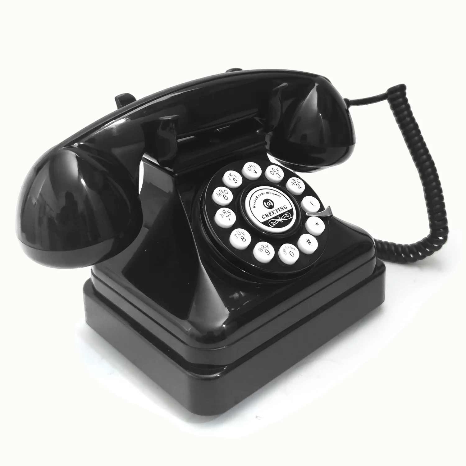 Audio Vintage Gästebuch Telefon Hochzeit Telefon Gästebuch Telefon Brautparty Geschenke Telefon Aufnahme Anpassbare Sprachnachricht – Detail 9