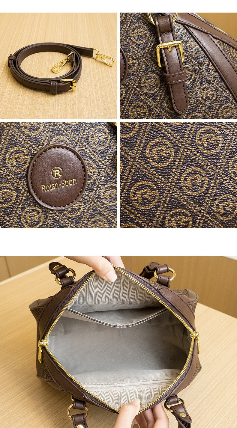 Novedad 2026: Bolso Tote de Gran Capacidad para Viajes Diarios con Diseño Estampado – Bolso de Hombro y Bandolera Elegante para Mujer