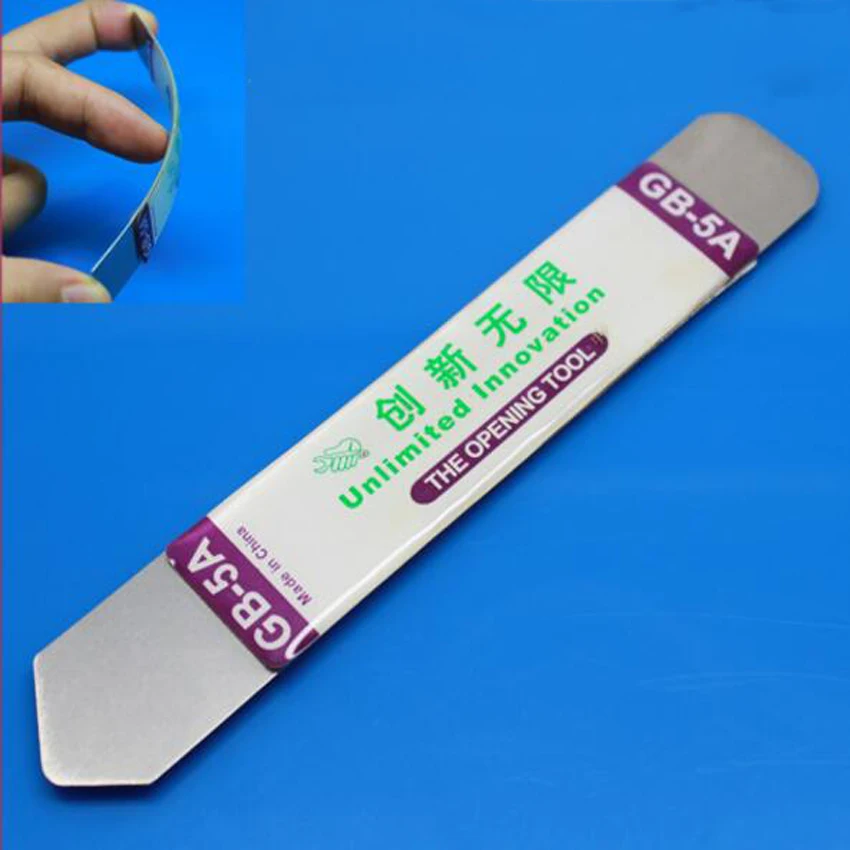 Ultra-thin Large Torque Stainless Steel Phone Pry Bar for LCD Repair Tool Screen Pry Bar for Repairing Iphone and IPad