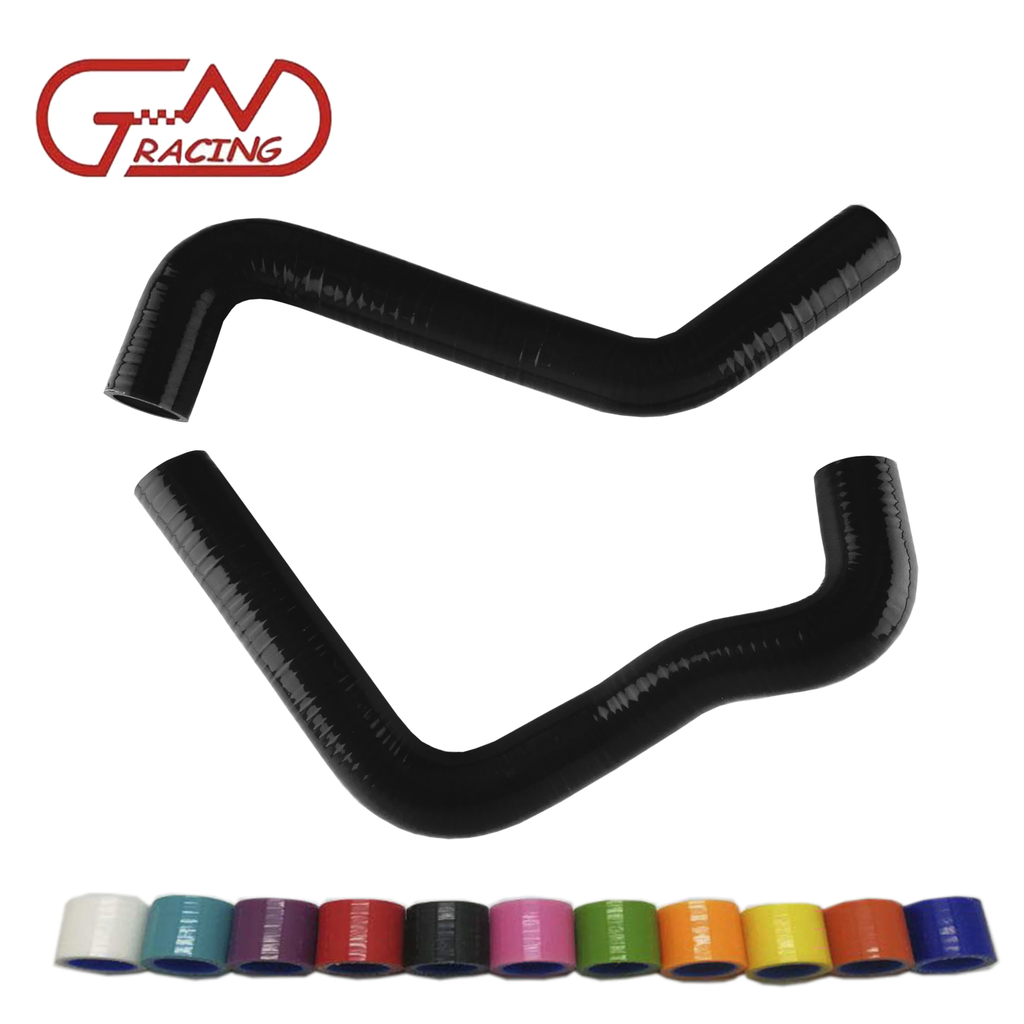 

Fit Pontiac Fiero 2.5L l4 / 2.8L V6 1984-1988 Silicone Radiator Coolant Hose Kit