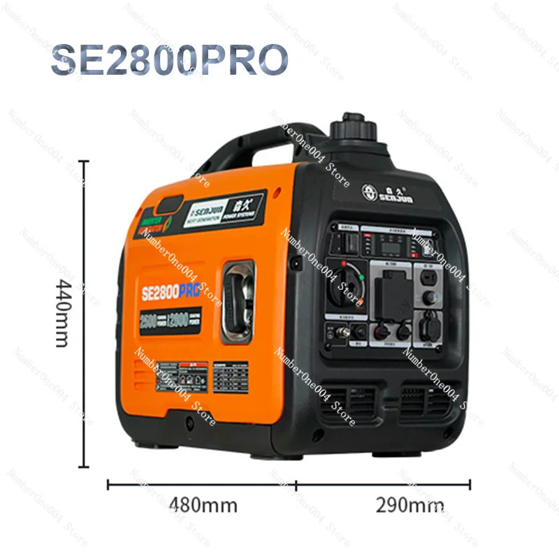 

Miniature Generator 220V 230V Household Small Silent Digital Frequency Conversion Emergency Outdoor Camping Portable