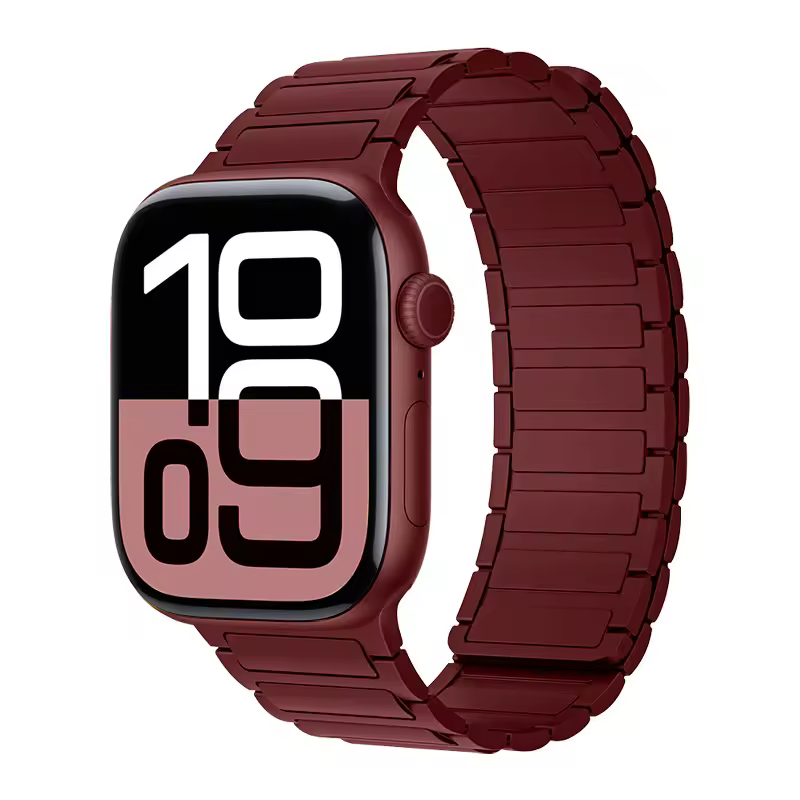 Magnetic Silicone Band for Apple Watch Ultra 3 2 49mm 46mm 42mm 45mm 44mm 40 41mm Strap IWatch Series 11 10 9 8 7 6 SE Bracelet - Image 33