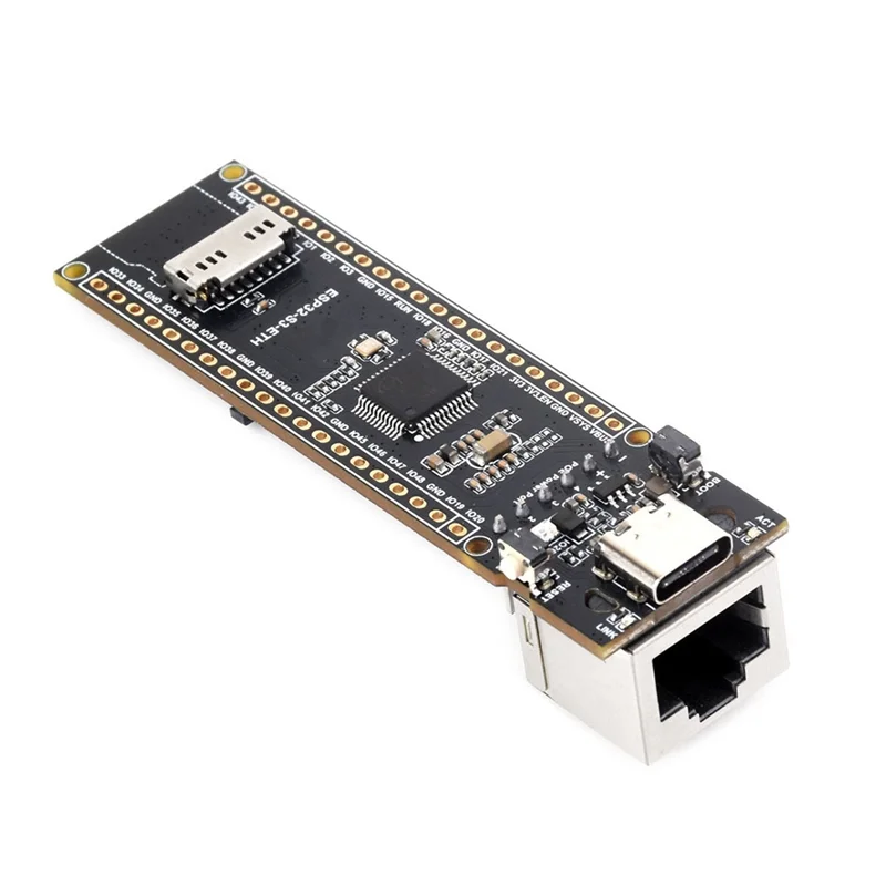 Placa de desarrollo ESP32-S3 ETH, puerto Ethernet RJ45 de 10/100Mbps, soporte Wi-Fi y Bluetooth, procesador de doble núcleo de 240Mhz
